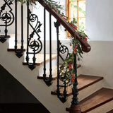 French Country Foraged Red Berry Swag