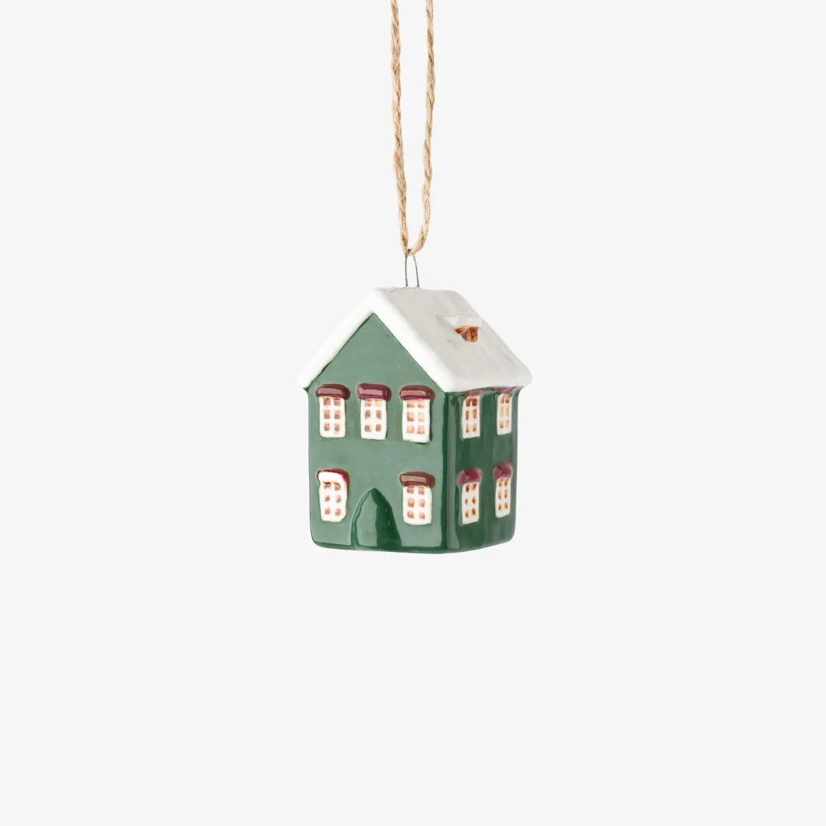 Hanging Mini House - Green
