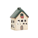 Nordgard Tea Light House Cottage with Bow Wreath