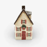 Nordgard Tea Light House Tall Villa with Bow Wreath