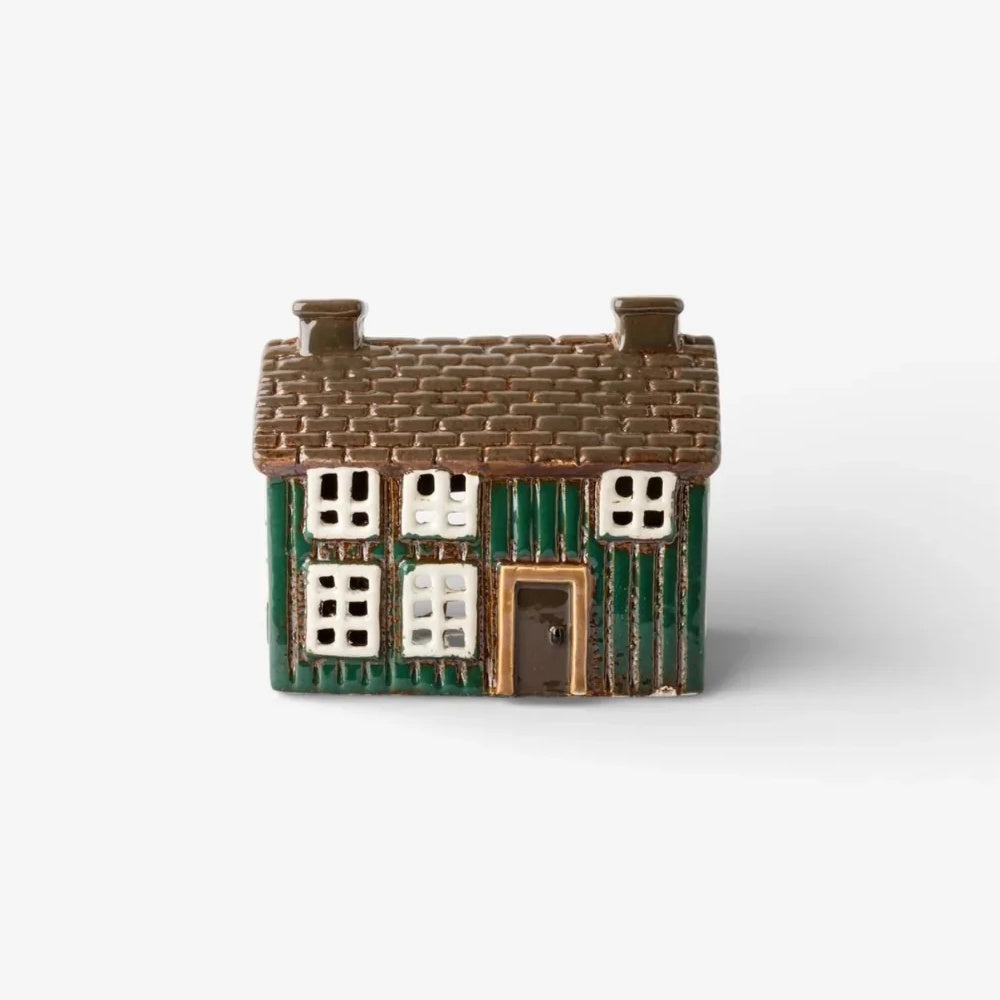 Nordgard Tea Light House Torp Green Cottage