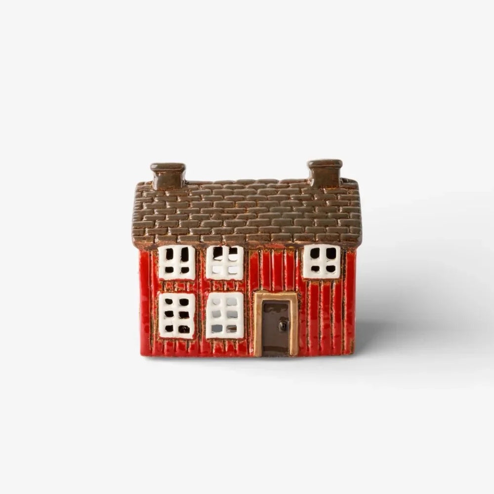 Nordgard Tea Light House Torp Red Cottage