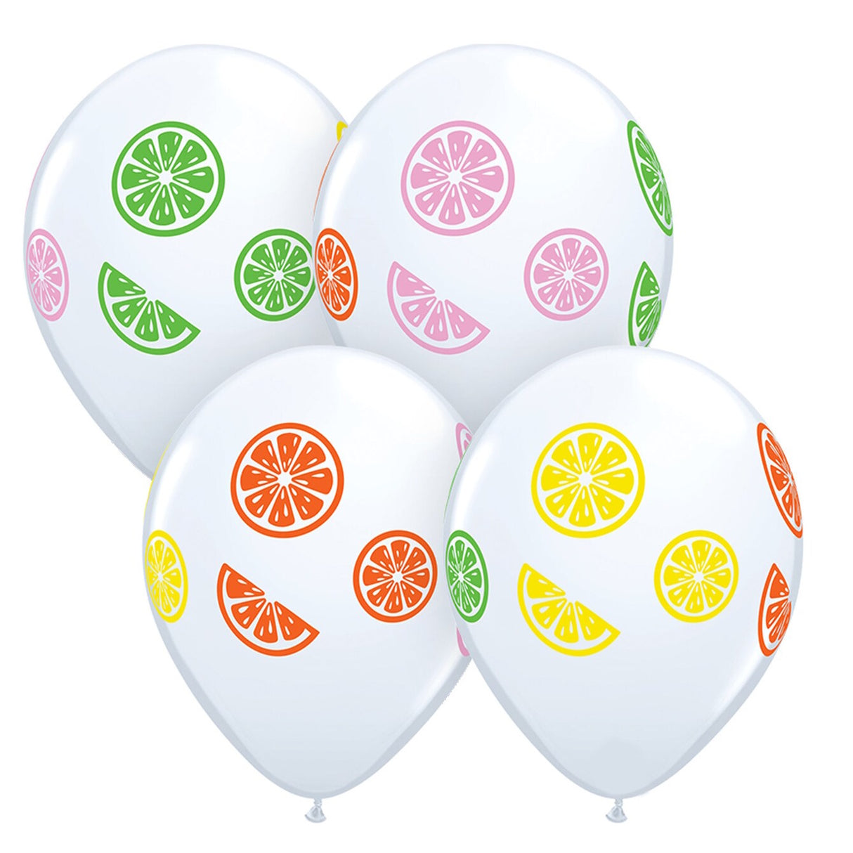 Fruit Slices Balloons 5pk