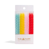 Fun Combo Spiral Candles 24pk