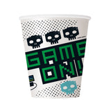 Gamer Birthday Cups 8pk