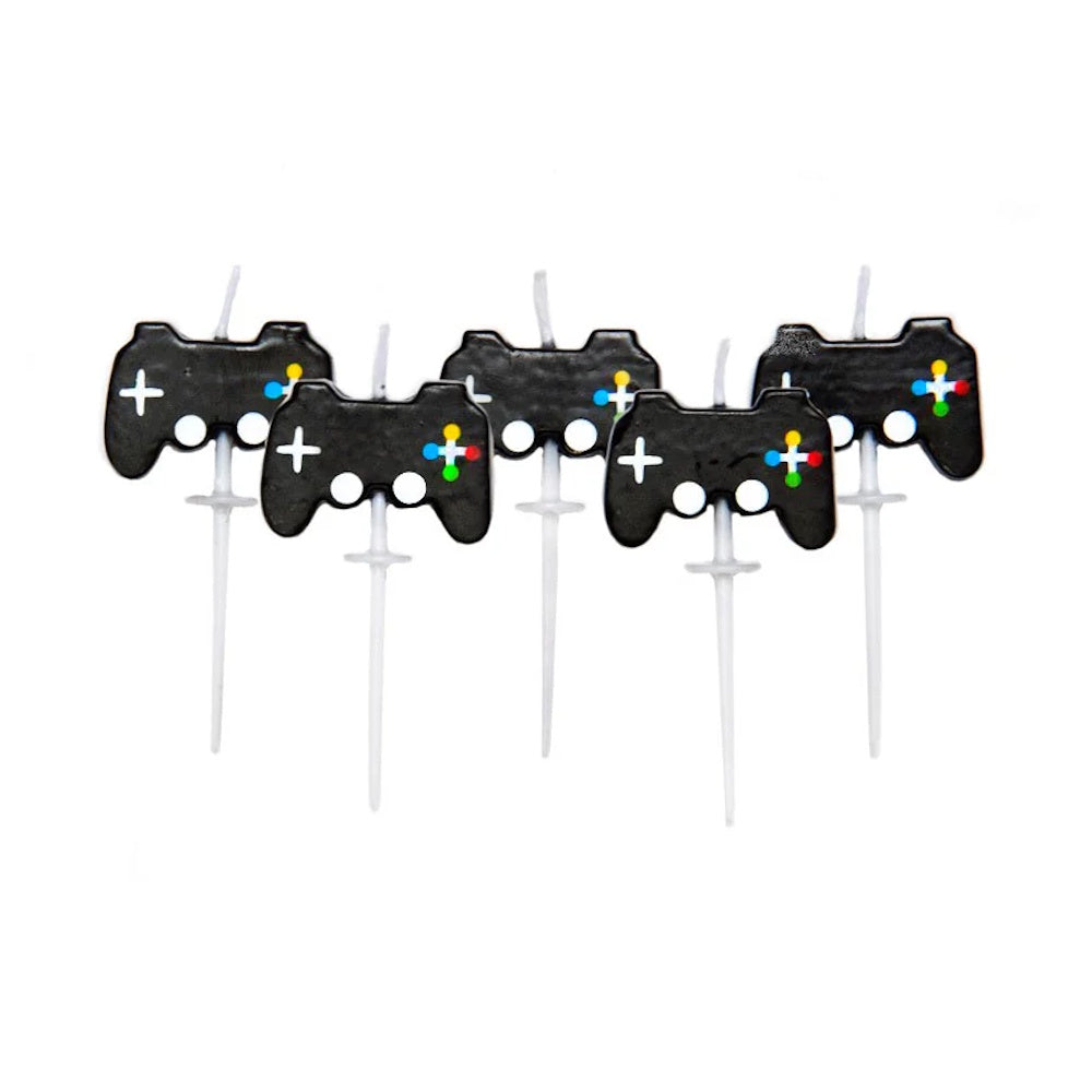Gaming Party Candles 5pk