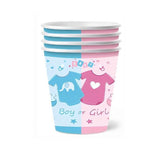 Value Gender Reveal Cups 10pk
