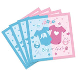 Value Gender Reveal Napkins 20pk
