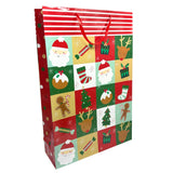 Giant Gift Bag - Christmas Icons