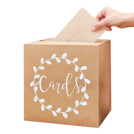 Rustic Country Wedding Card Post Box