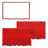 PME Gingerbread House Cookie Cutters & Stamps Set