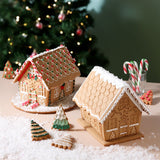 PME Gingerbread House Cookie Cutters & Stamps Set