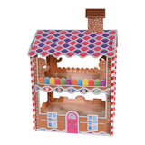 Gingerbread House Christmas Treat Stand
