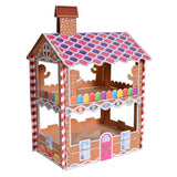 Gingerbread House Christmas Treat Stand