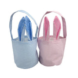 Bunny Ears Striped Fabric Bag