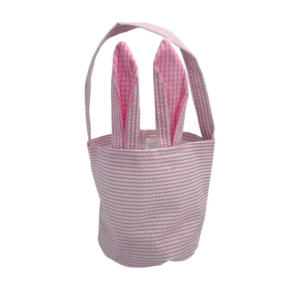 Bunny Ears Striped Fabric Bag