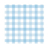 Gingham Lunch Napkins 16pk - Pastel Blue