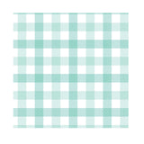Gingham Lunch Napkins 16pk - Pastel Mint