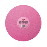 Pink Glitter Round Cake Board 10in