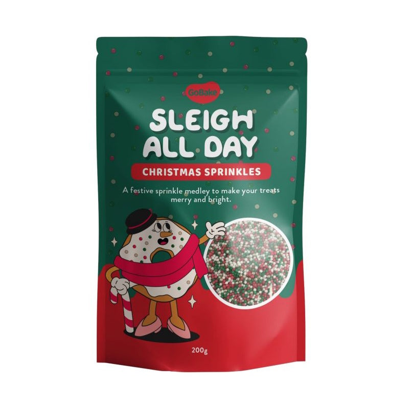 GoBake Christmas Sprinkles - Sleigh All Day