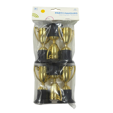 Gold Trophies 6pk