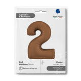Giant Chocolate Number Foil Balloon - 2