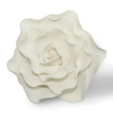 Gumpaste Damask Rose Large - White