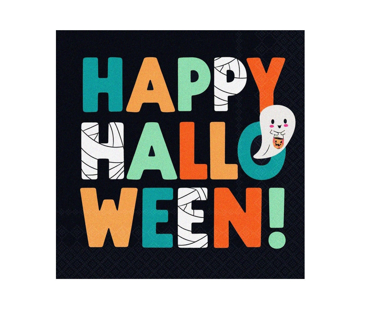 Boo Crew Happy Halloween! Lunch Napkins 16pk