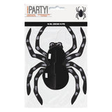 Hanging Honeycomb Glitter Spider