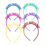 Happy Birthday Headbands 6pk