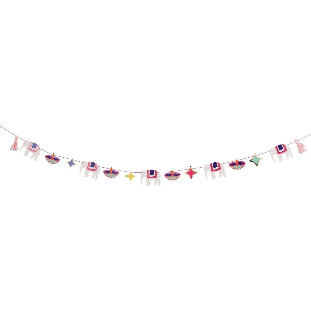 Happy Diwali Garland with Tassels