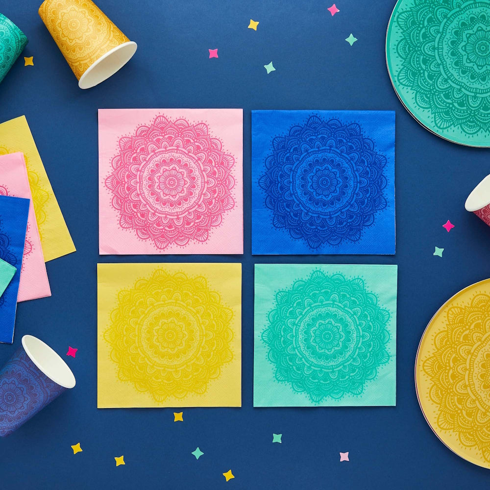 Happy Diwali Lunch Napkins 16pk