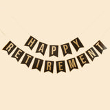 Happy Retirement Pennant Banner