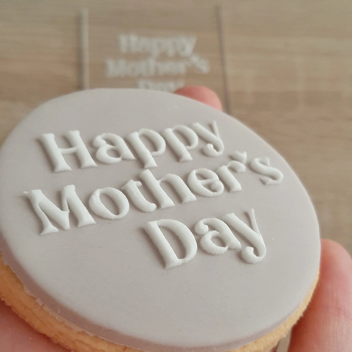 Happy Mother's Day Acrylic Debosser