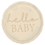 Hello Baby Nude Foil Balloon