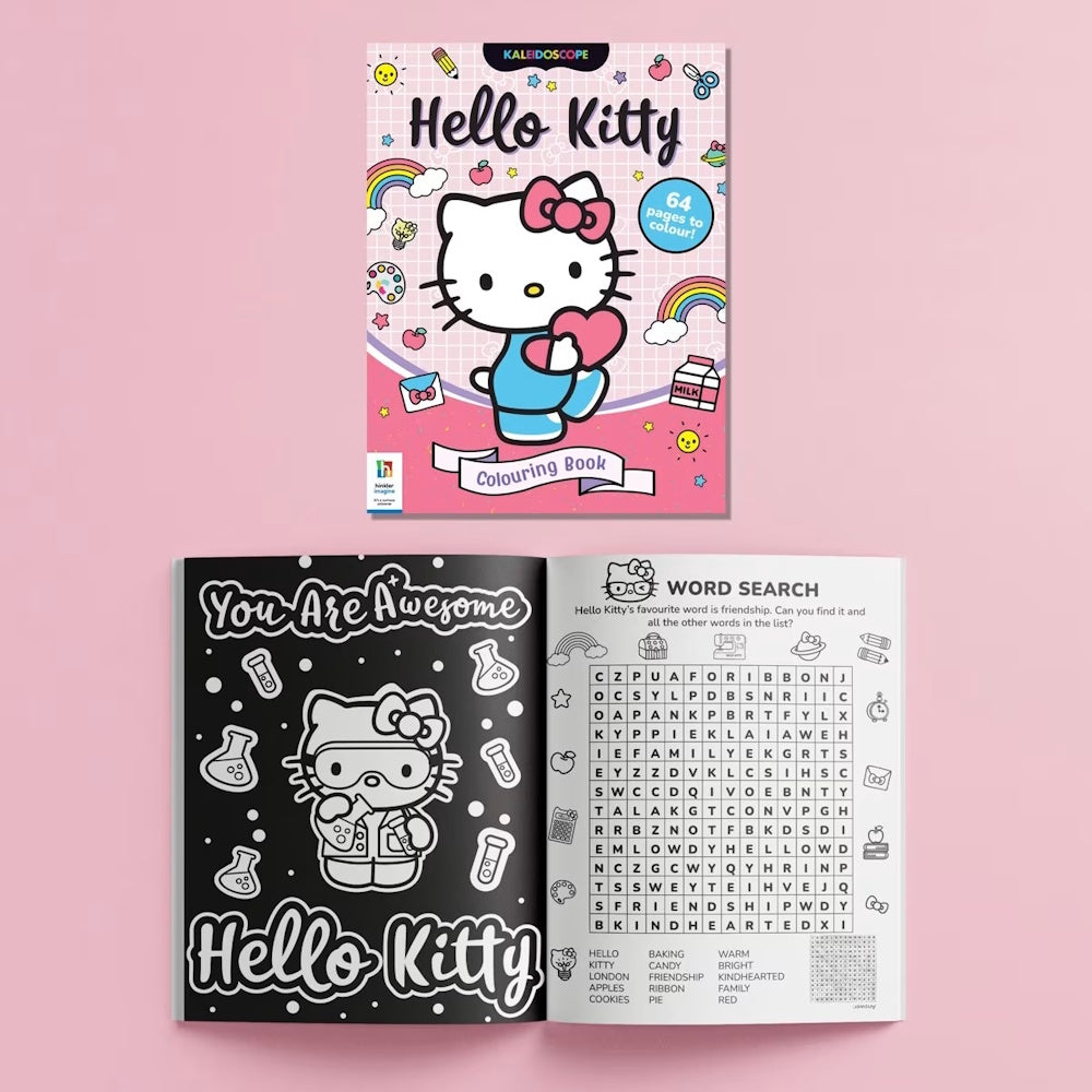 Kaleidoscope Colouring & Activity Kit - Hello Kitty