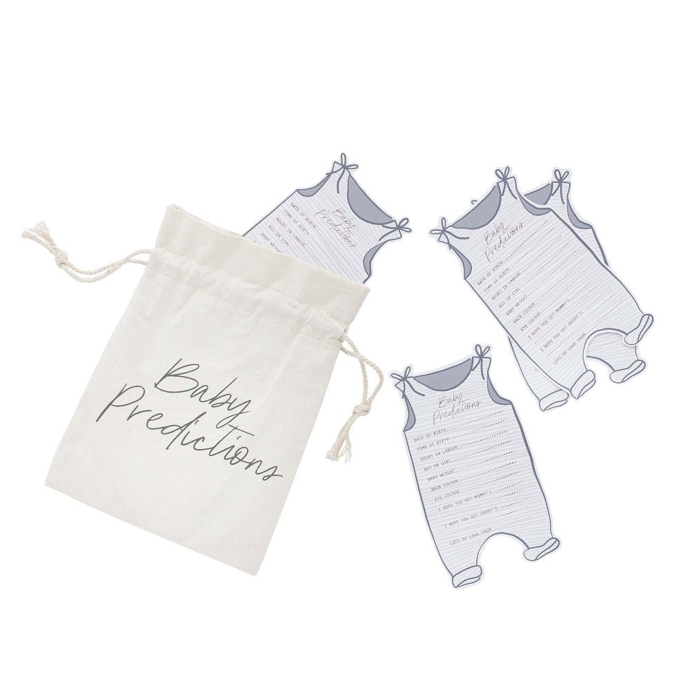 Hello Little One Baby Shower Prediction Cards 20pk