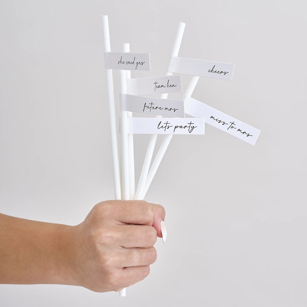 Hen Party Straws 16pk