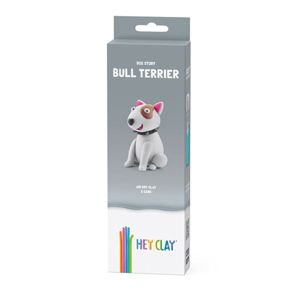 Hey Clay Dog Story - Bull Terrier (3 Cans)