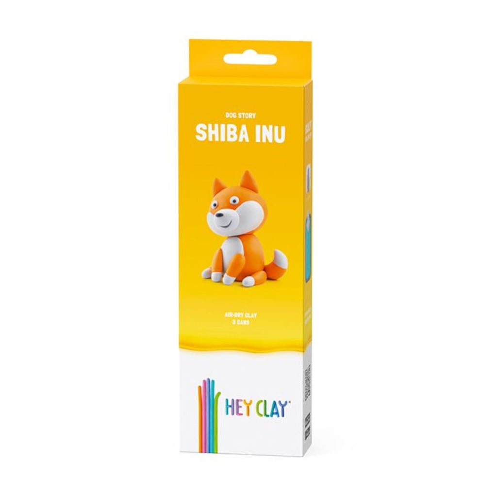 Hey Clay Dog Story - Shiba Inu (3 Cans)