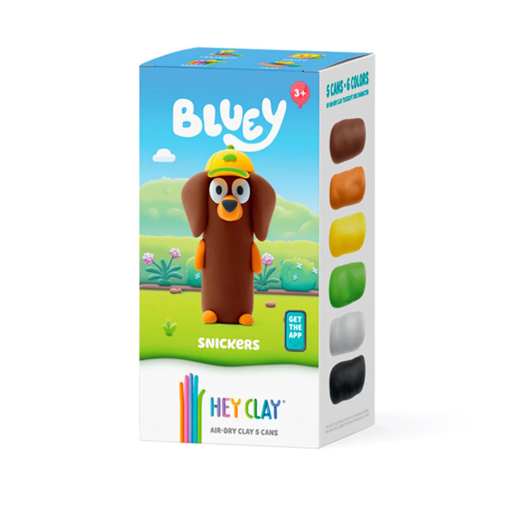 Hey Clay Bluey & Friends - Snickers (5 Cans)