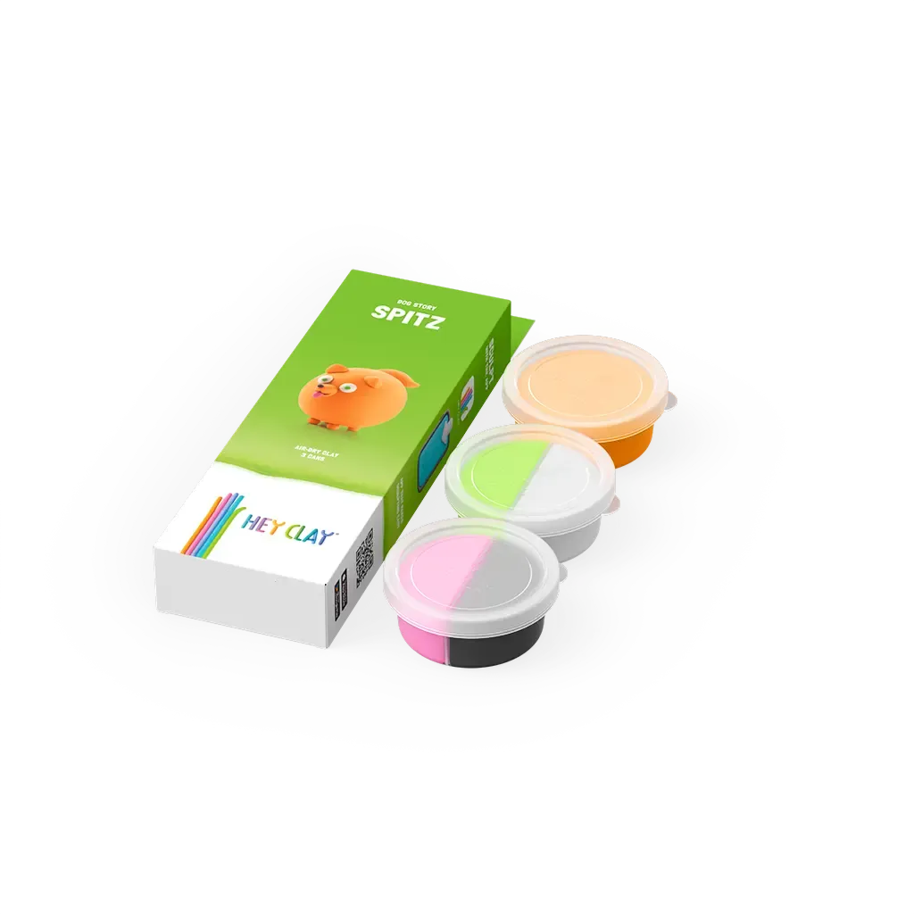 Hey Clay Dog Story - Spitz