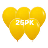 Honey Yellow Balloons 25pk