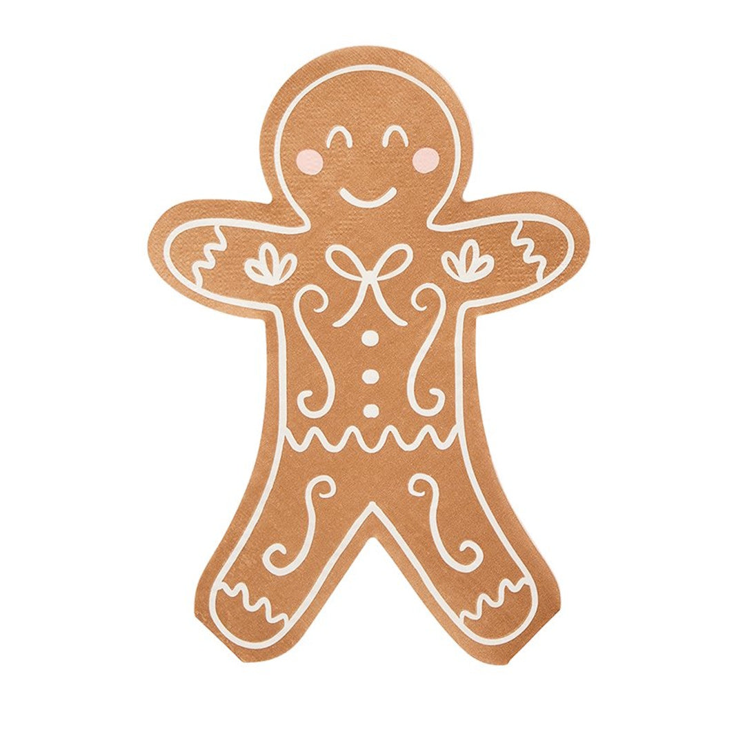 Gingerbread Lunch Napkins 16pk