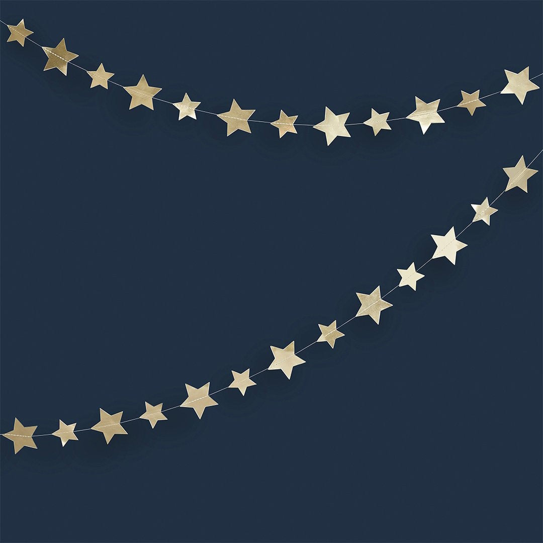 Gold Star Garland