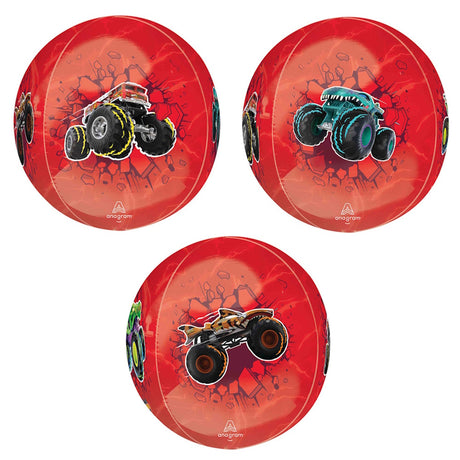 Hot Wheels Monster Trucks Orbz Balloon