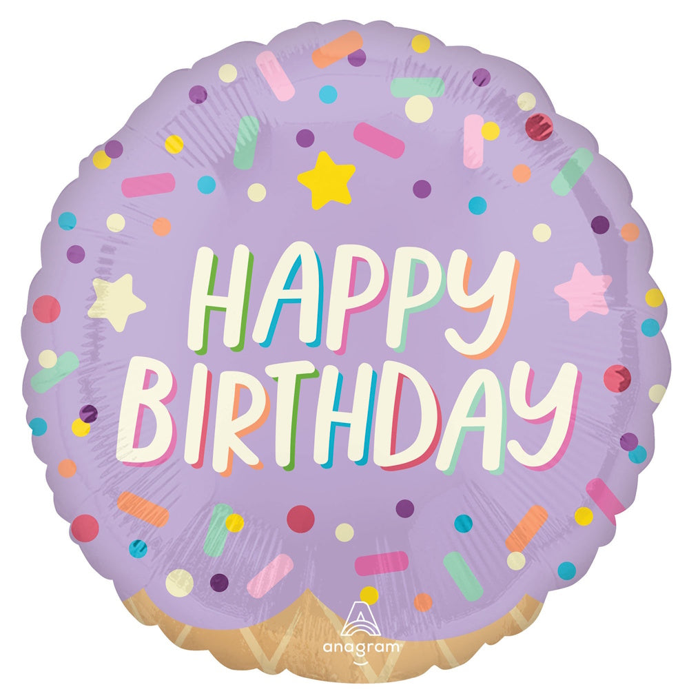 Ice Cream Party Foil Balloon