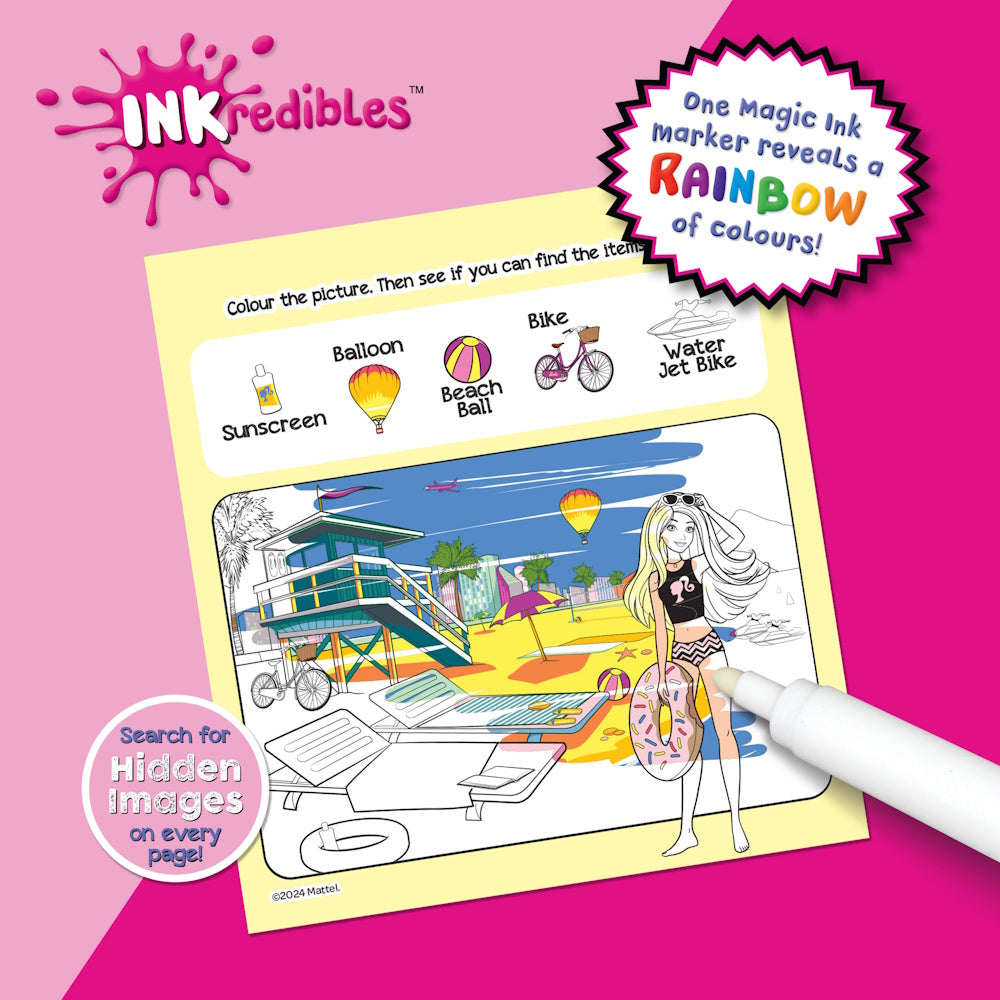 Inkredibles Magic Ink Pictures - Barbie