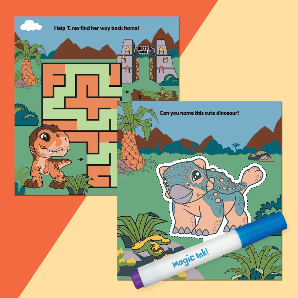 Inkredibles Magic Ink Pictures - Jurassic World Explorers