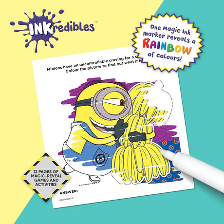 Inkredibles Magic Ink Pictures - Minons